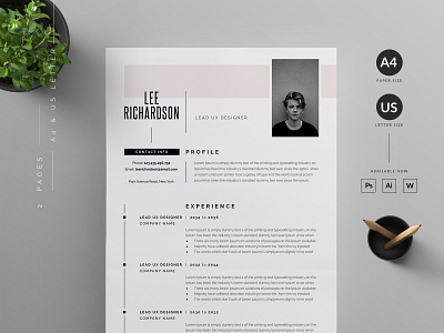 Resume/CV vector