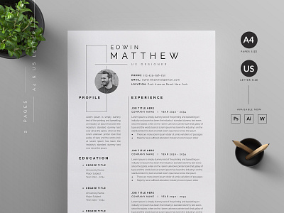 Resume/CV vector