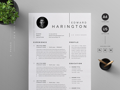 Resume/CV vector