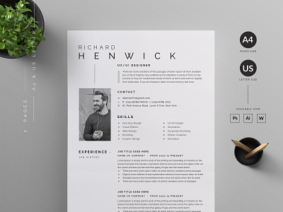 Resume/CV vector