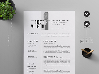 Resume/CV vector