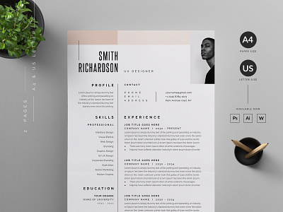 Resume/CV vector