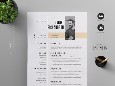 Resume/CV vector