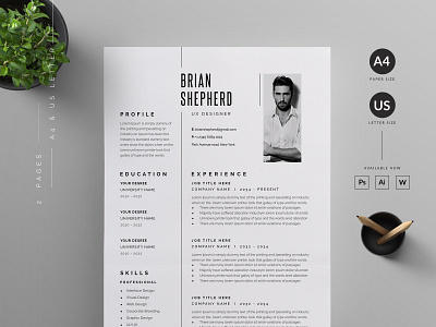 Resume/CV vector