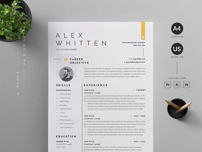 Resume/CV vector