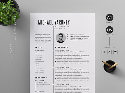 Resume/CV vector