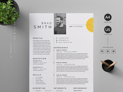 Resume/CV vector