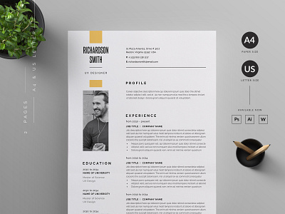 Resume/CV vector