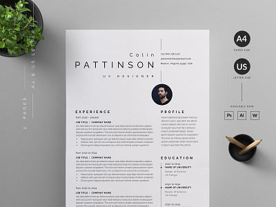 Resume/CV vector