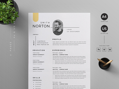 Resume/CV vector