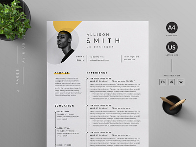 Resume/CV vector