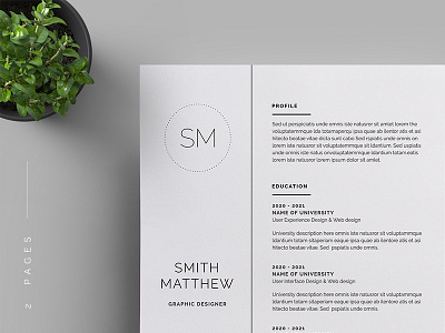 Resume/CV a4 branding business business letterhead clean corporate corporate identity cv template docx letterhead modern resume professional professional resume resume simple stationery us letter vector word word template