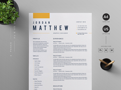 Resume/CV cover letter cover letter template creative curricular vitae cv design cv template designer resume die microsoft word minimal modern ms word professional resume resume bundle resume design resume template us letter vector word