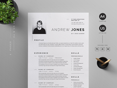 Resume/CV cover letter cover letter template creative curricular vitae cv design cv template designer resume die microsoft word minimal modern ms word professional resume resume bundle resume design resume template us letter vector word