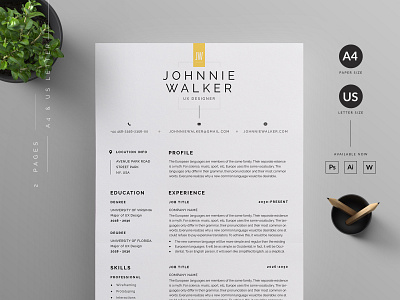 Resume/CV cover letter cover letter template creative curricular vitae cv design cv template designer resume die microsoft word minimal modern ms word professional resume resume bundle resume design resume template us letter vector word