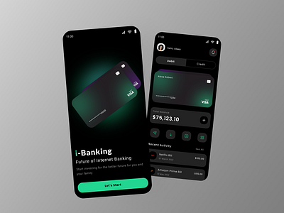 I-Banking App Design Concept