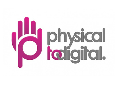 Physical To Digital - Final design graphic design logo typography