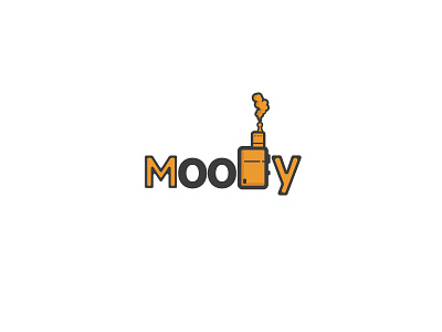 Moody Vape Logo brand branding design icon identity logo logodesign vape
