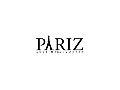 PARIZ brand branding design icon identity logo logodesign travel travelagency travellogo