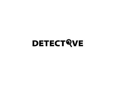 Detective brand branding design icon identity logo logodesign