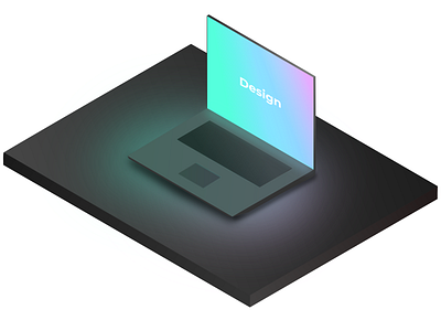 Isometric design awesome design creative design dribbble eyecatching glow glow in the dark graphicdesign illustration inkscape inspiration isometric isometric art isometric design isometric illustration laptop new practice vector