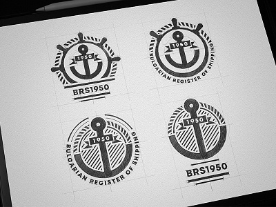 BRS Logo-Sketches apple pencil brainyworksgraphics brs design graphicdesign handdrawn handdrawn logo inspiration ipad pro logo logodesign pencil sketches