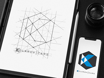 Kolarov Cars - Digital Logo apple pencil brainyworksgraphics brand design digital art digital logo graphicdesign handdrawn handdrawn logo inspiration ipad pro iphoine kolarov cars logo logodesign vector graphics vector logo