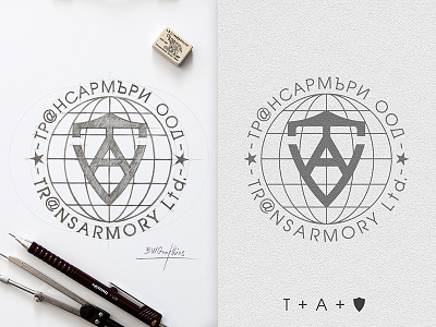 Tr@nsarmory Ltd. Design Logo