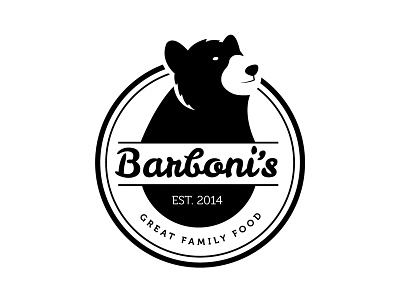 Barbonis Logo branding identit logo restaurant