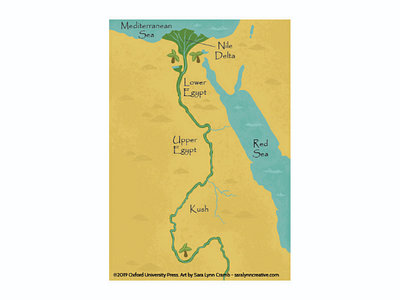 Ancient Egypt Map