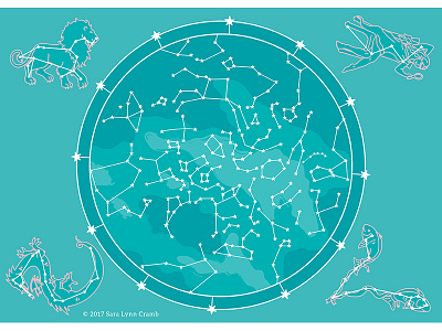 Night Explorer Star Map Northern Hemisphere