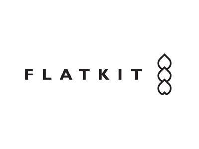 Flatkit Logo cooking flatkit food identity logo