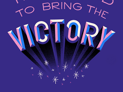 Untitled Artwork 152 hand lettering lettering typography victory