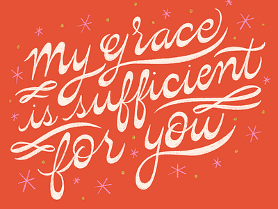 2 Corinthians 2:19 bible bible study bible verse church cursive grace hand lettering lettering type typography