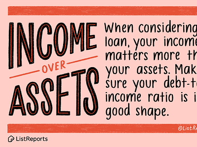 Income Over Assets assets handlettering income income tax listreports