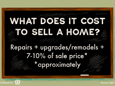 What does it cost to sell a home?