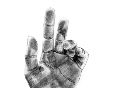 Free Hand Hand Drawing black drawing hand hand drawing illustration white