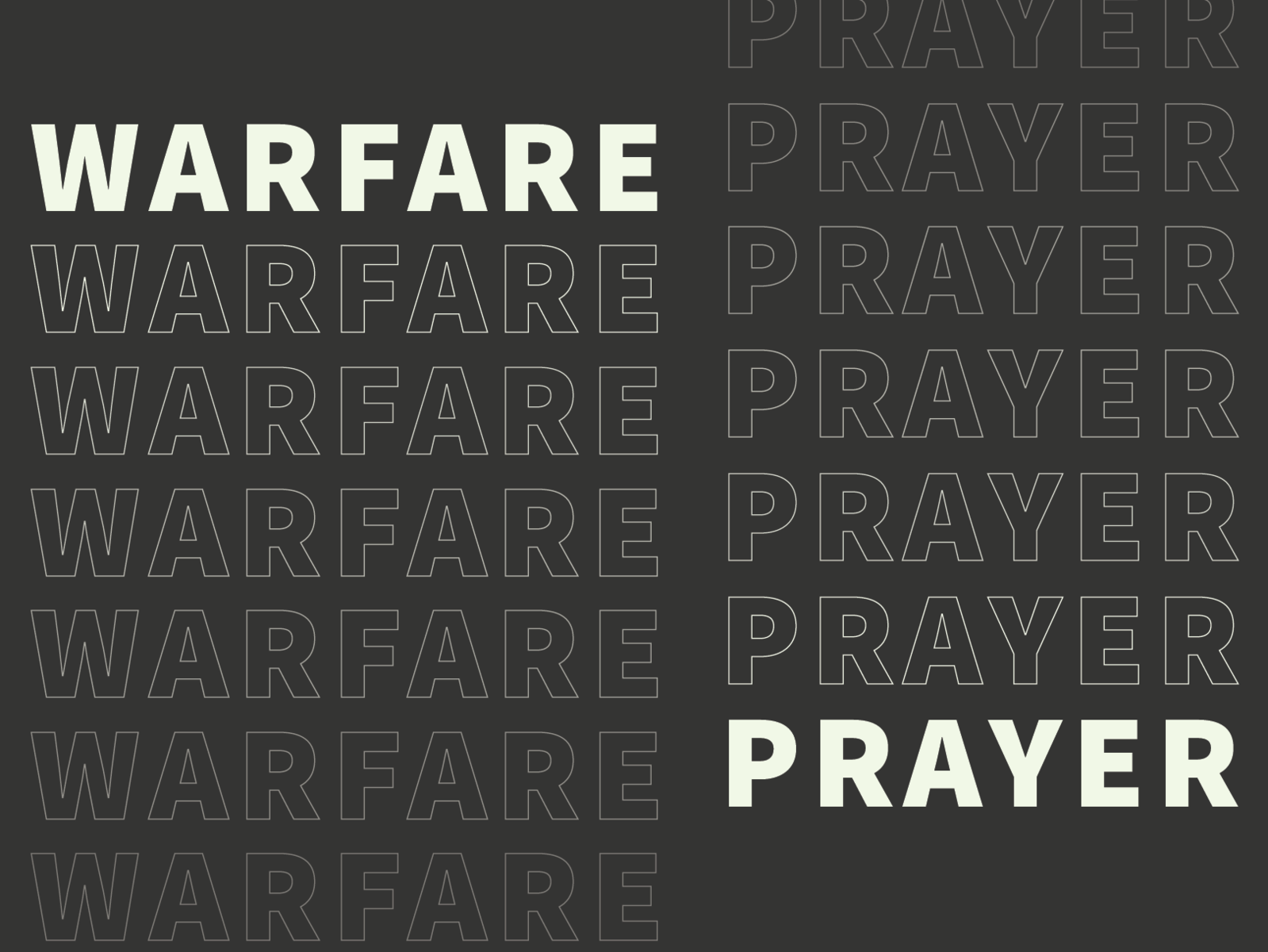 Warfare Prayer By Andrea Rochelle On Dribbble