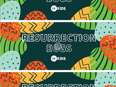 Resurrection Eggs church easter easter bunny easter eggs eggs hand lettering illustration kids lettering type typography