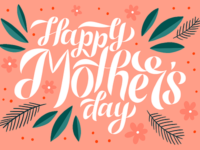 Mothers Day Card Designs Themes Templates And Downloadable Graphic Elements On Dribbble