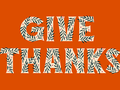 Give Thanks