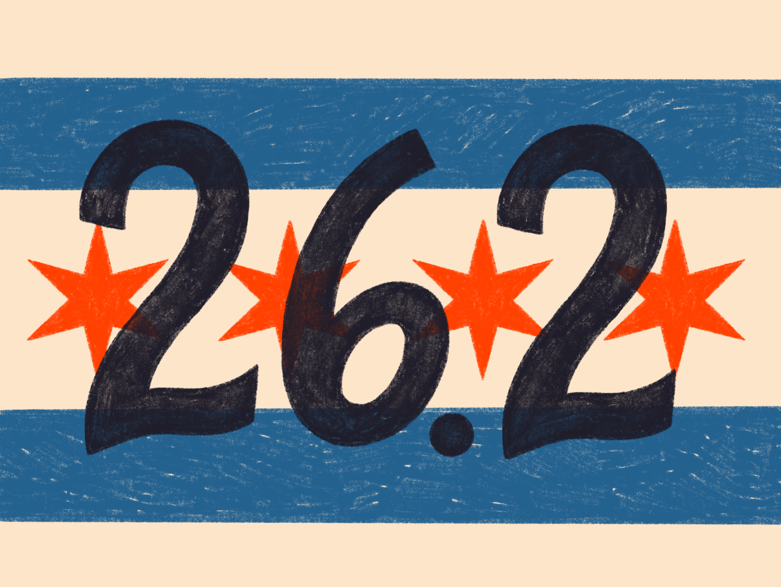 Chicago Marathon by Andrea Rochelle on Dribbble