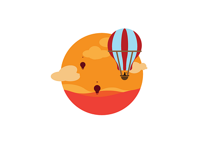 Balloon | Illustration art direction concept design flat flat design graphic graphic design idea illustration illustrator shape vector