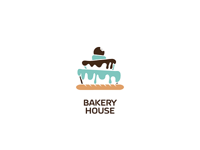 Bakery House | Branding adobe art direction branding brandingdesign concept design flat flat design graphic graphic design icon idea illustration illustrator logo logodesign vector