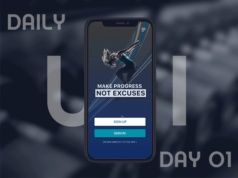 Ui Challenge 01 app daily 100 challenge training ui ux