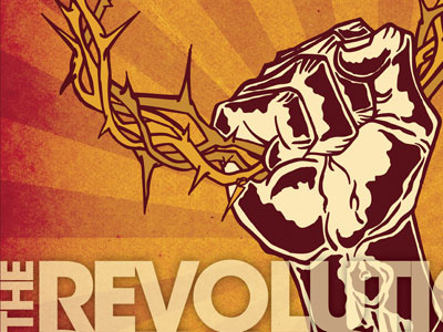 Revolution Hand Poster avant garde poster art