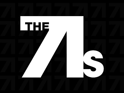 The 71's Brand branding design logo modern retro
