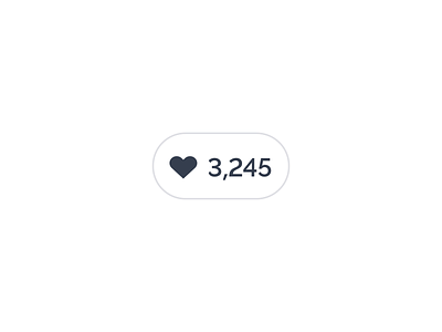 Simple Like Button animation app broken heart dislike heart icon interaction like pink prezi ui unlike valentines day web design