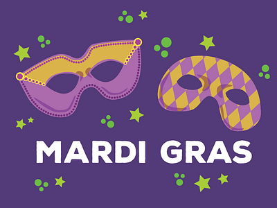 Celebrate New Orleans: Mardi Gras graphic design illustration new orleans