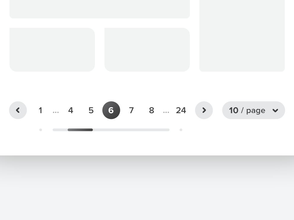 Pagination. Пагинатор. Paginator UI. Pagination UI Design. Pagination in interface.